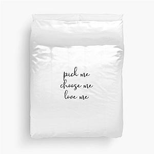 Grey's Anatomy - love quote Duvet Cover