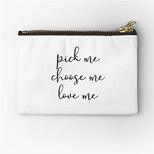 Grey's Anatomy - love quote Zipper Pouch