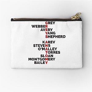 Grey's Anatomy Zipper Pouch