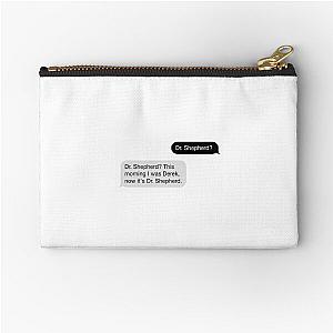 Grey's Zipper Pouch