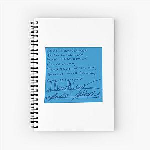 Grey's Post It - Meredith & Derek marriage Spiral Notebook