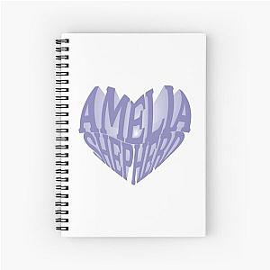 amelia shepherd, amelia shepherd grey's anatomy, grey's anatomy, caterina scorsone Spiral Notebook