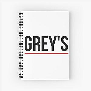 grey's  Spiral Notebook