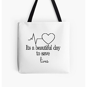 Greysanatomy Scrub Cap   All Over Print Tote Bag RB1010