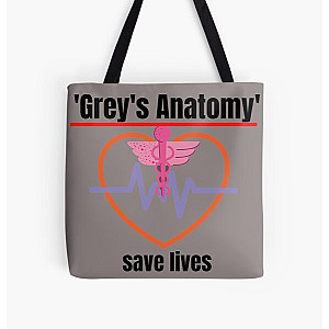 Greysanatomy All Over Print Tote Bag RB1010