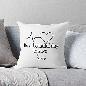 Greysanatomy Scrub Cap   Throw Pillow RB1010