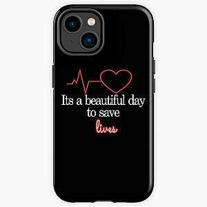 Greysanatomy Scrub Cap black iPhone Tough Case RB1010