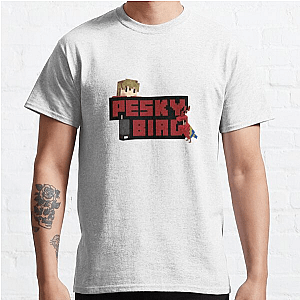 Grian T-Shirts – Pesky Bird Layered Mobs Classic T-Shirt