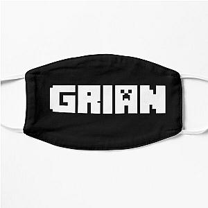 Grian Face Masks - Grian Youtube logo Flat Mask