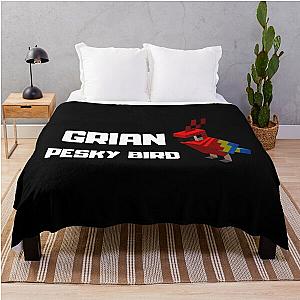 Grian Blanket - Grian Pesky Bird Meme Hermitcraft Building I Love Pesky Classic  Throw Blanket