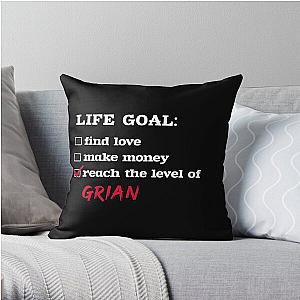 Grian Pillows - Life goal - Grian Throw Pillow