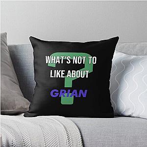 Grian Pillows - What's not to like about - Grian Throw Pillow