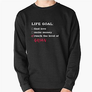 Grian Sweatshirts - Life goal - Grian Pullover Sweatshirt