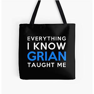 Grian Bags - Everything i know - Grian All Over Print Tote Bag