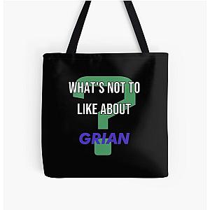 Grian Bags - What's not to like about - Grian All Over Print Tote Bag