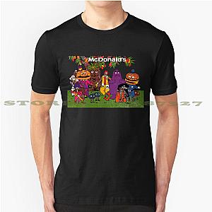 Grimace Mayor Mccheese Big Hamburger Mcfriends Retro 70S T-Shirt