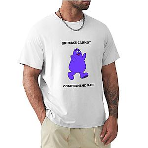 Grimace Cannot Comprehend Pain Purple Character T-Shirt