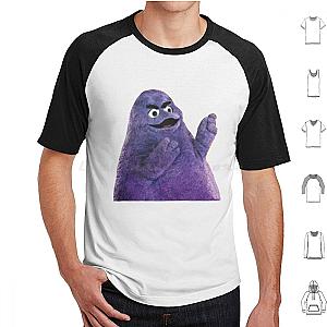 Angry Grimace Fast Food Purple Ronald Mascots T-Shirt