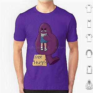 Hungry For Free Hugs Grimace Eating People T-Shirt