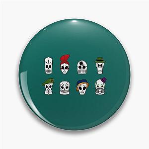 Grim Fandango Skulls Pin