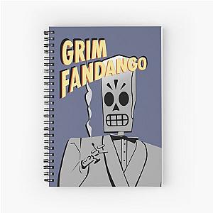 Grim Fandango Spiral Notebook