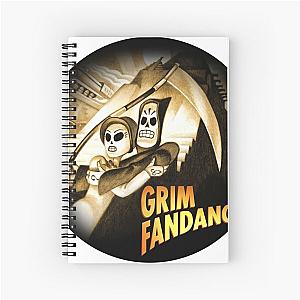 Grim Fandango Spiral Notebook