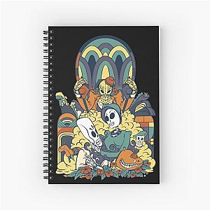 Grim Fandango Vintage Videogame Artwork Spiral Notebook