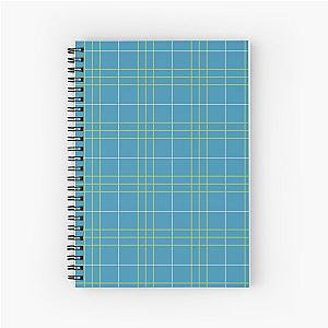 Grim Fandango - Meche Plaid Pattern Spiral Notebook