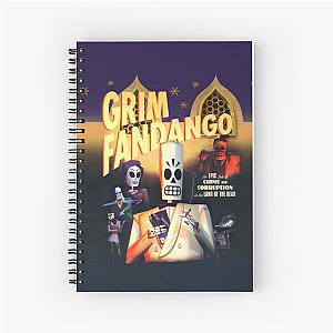 Grim Fandango (High Contrast) Spiral Notebook