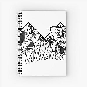 Grim Fandango Redesign Spiral Notebook