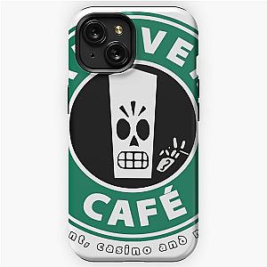 Grim Fandango Calavera Cafe (Starbucks spoof) iPhone Tough Case