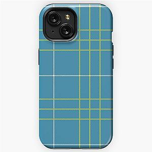 Grim Fandango - Meche Plaid Pattern iPhone Tough Case