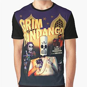 Grim Fandango (High Contrast) Graphic T-Shirt