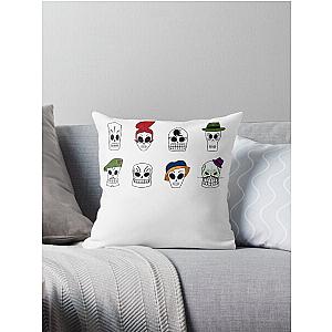 Grim Fandango Skulls Throw Pillow