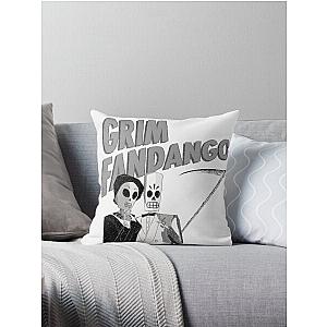 Grim Fandango Throw Pillow