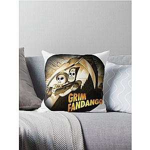 Grim Fandango Throw Pillow