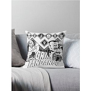 Grim Fandango Redesign Throw Pillow