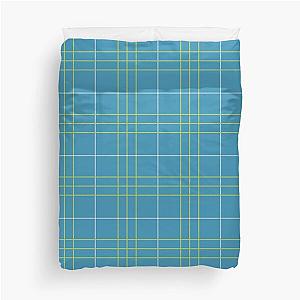 Grim Fandango - Meche Plaid Pattern Duvet Cover