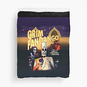 Grim Fandango (High Contrast) Duvet Cover