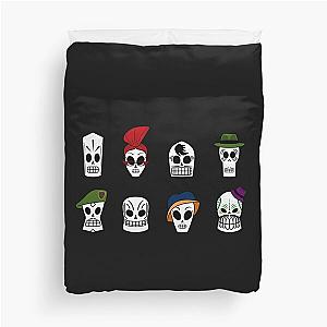 Grim Fandango Skulls Duvet Cover