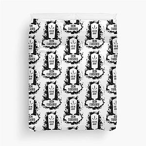 Ask Me About Grim Fandango Duvet Cover