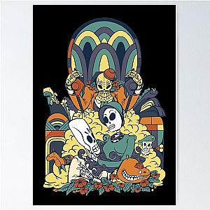 Grim Fandango Vintage Videogame Artwork Poster