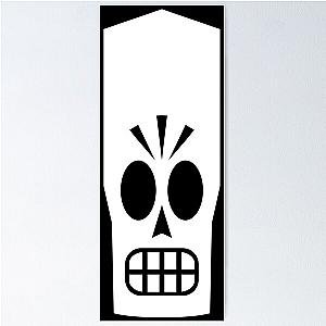 Manny Calavera portrait from Grim Fandango Poster