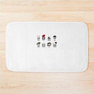 Grim Fandango Skulls Bath Mat