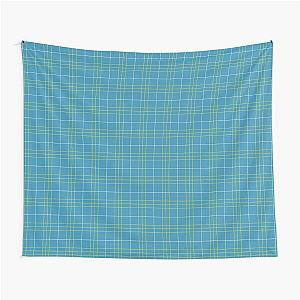 Grim Fandango - Meche Plaid Pattern Tapestry