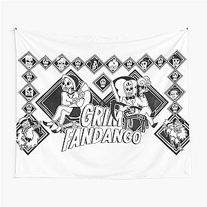 Grim Fandango Redesign Tapestry