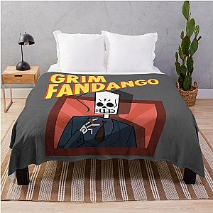 Grim Fandango Throw Blanket