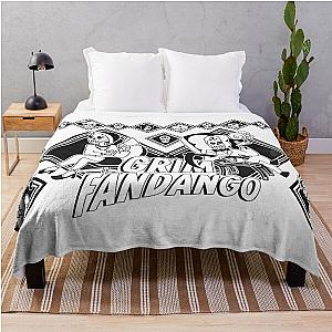 Grim Fandango Redesign Throw Blanket