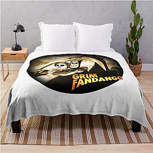 Grim Fandango Throw Blanket