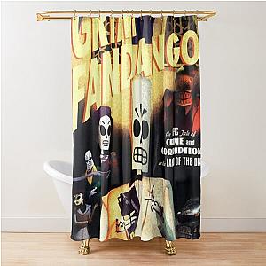 Grim Fandango Shower Curtain